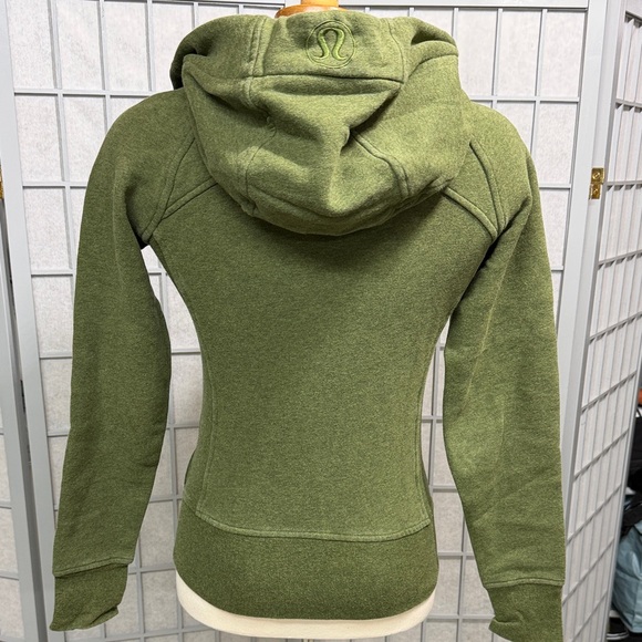 Lululemon Athletica Forest Green Women's Hoodie, Size 4 - Picture 3 of 8